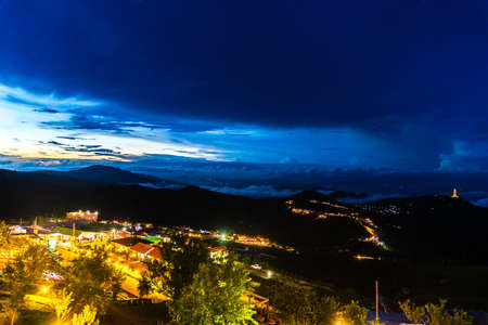 The mountain landscape in thailand
