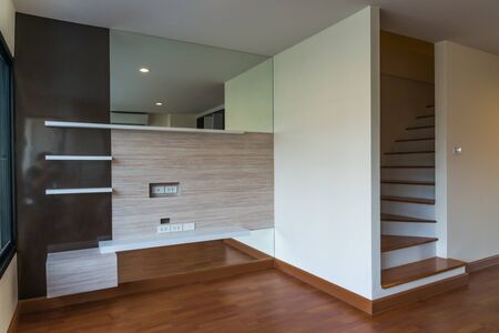 Bright space - an elegant hall in a spacious apartment.のeditorial素材