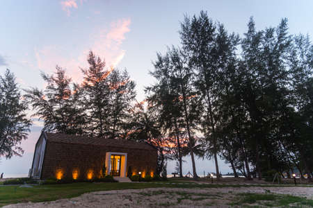 cafe on tropical Koh Chang - nature travel background