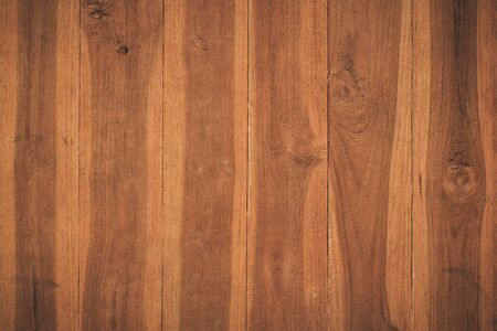 Abstract textured wooden background,The surface of the brown teak wood textureの写真素材