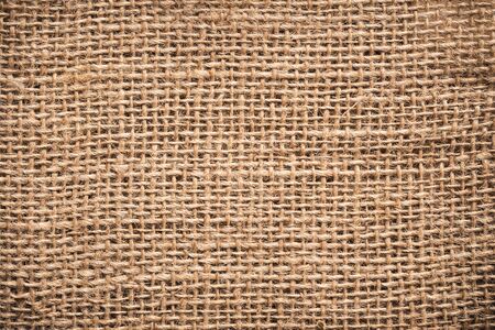 abstract brown sackcloth texture for backgroundの写真素材