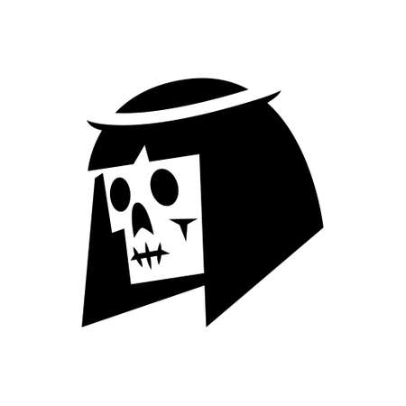 skull egypt symbol icon. perfect logo, icon or etcのイラスト素材