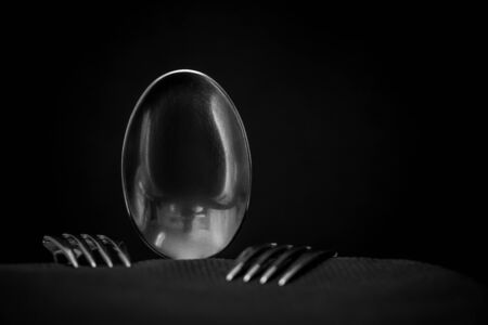shy spoonの写真素材