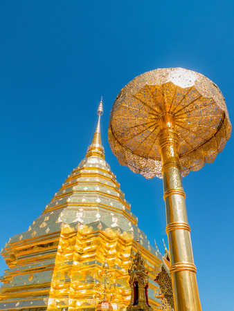 look elegant with make believe Phra That Doi Suthepの写真素材