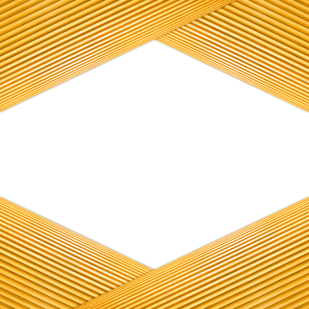 Frame Light Brown Wooden Isolated on white background.の写真素材