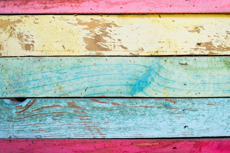 Wooden wall pastel color.の写真素材