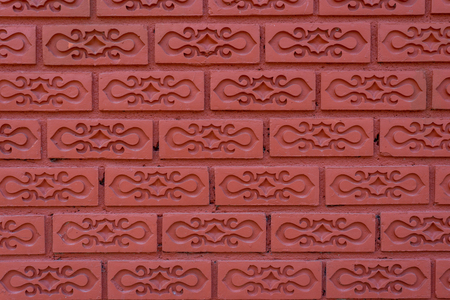 Beautiful brick wall pattern.の写真素材