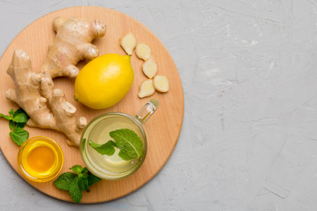 Natural cold and flu home remedies. Natural ingredients for immunity stimulation and viruses...