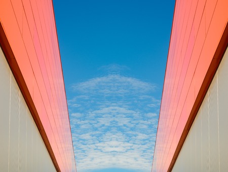 Outside Abstract Architecture background. Collage book patternの写真素材