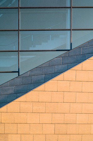 Element of the facade of a modern buildingの写真素材