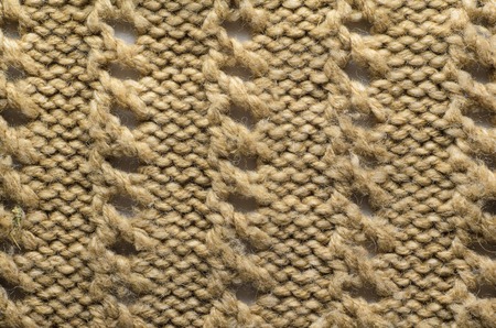 Knit Texture Close-Up. Knit Sweater Blank Background