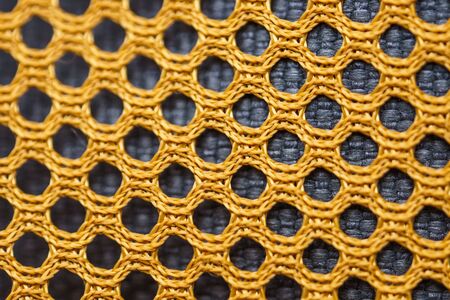 Nylon mesh texture background. The material for of sportswear and shoes.の写真素材