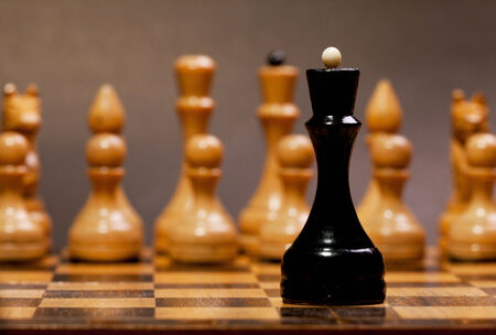 queen chessの写真素材