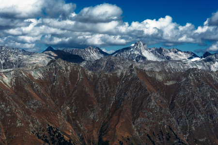 Stunning view of the mountain gorge.の写真素材