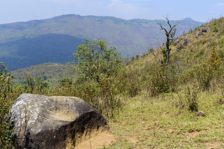 Landscape Xiengkhouang Province Northern of laosの写真素材