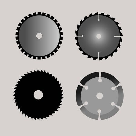 Circular saw from illustratorの写真素材