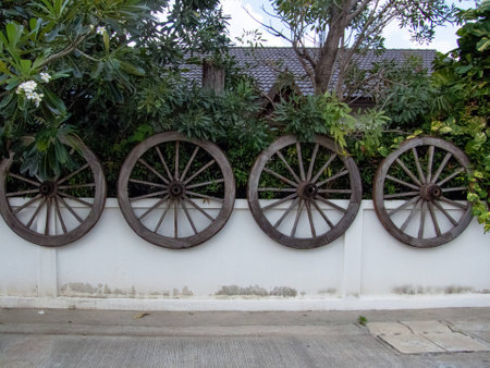 Walls wagon wheels の写真素材