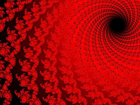 Black hole fractalの写真素材