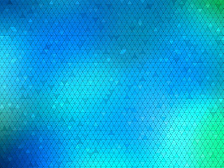 colored background with triangle mesh structure