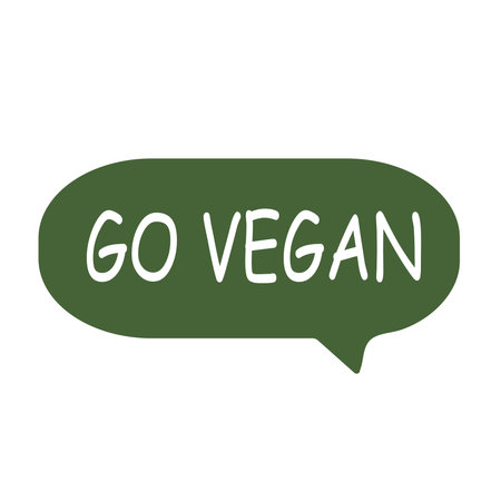 Presentation of the vegan diet month in January called Veganuary.のイラスト素材