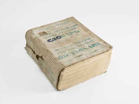 Old dictionaryの写真素材