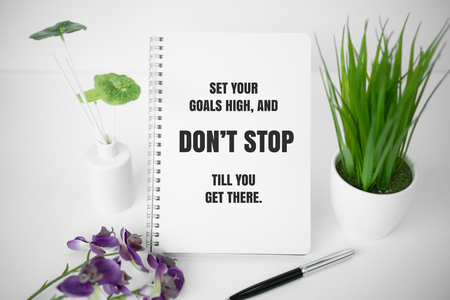 Motivational and inspirational quote. Business Quote.の写真素材