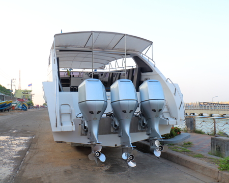 Motor propeller of Speed boat and ferry boat
