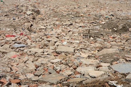 desconstructed concreteの写真素材