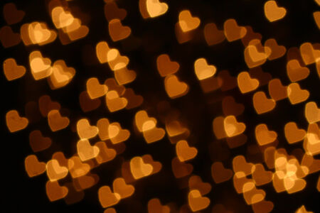 heart light bokeh