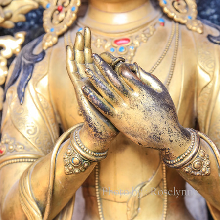 Traditional gold chinese goddessの写真素材
