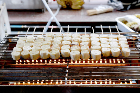 banana grillの写真素材