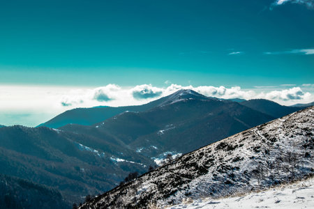 Monte Pallanzoneの写真素材