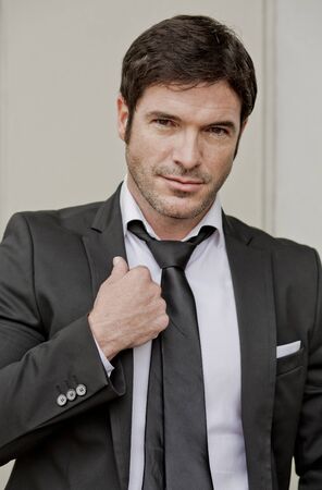 Famous Latin American actor Marco de Paula on the set of Loki 7, casino, Santo Domingo, Dominican Republic, 2016のeditorial素材