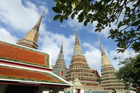 Wat pho Thailandの写真素材