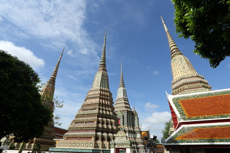 Wat pho Thailandの写真素材