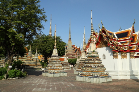 Wat pho Thailandの写真素材