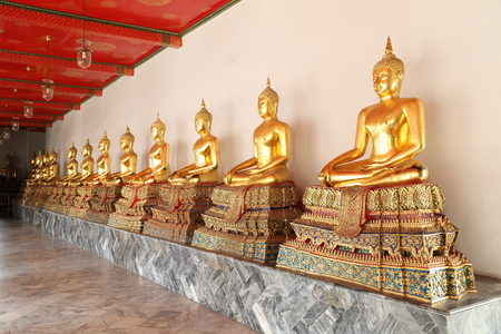 Wat pho Thailandの写真素材
