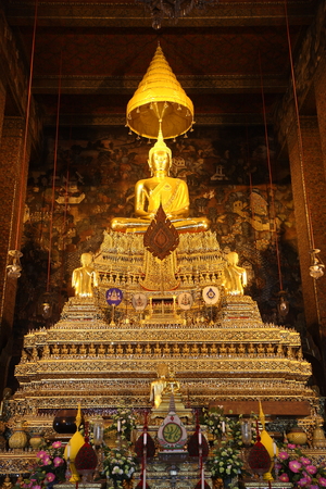 Wat pho Thailandの写真素材