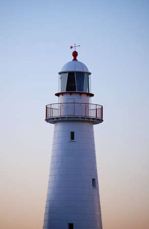 Picture of a lighthouse at sunset - sydney, australia.の写真素材