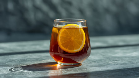 Cool, refreshing drink for summer. Health and wellness beverage.の素材