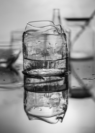 glasses concept backgroundの写真素材