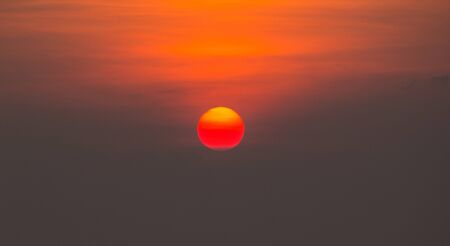 Beautiful sunsetの写真素材