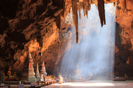 Khao Luang cave in Phetchaburi, Thailandのeditorial素材