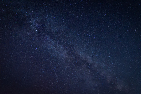 Milky way galaxy with stars and space dust in the universe