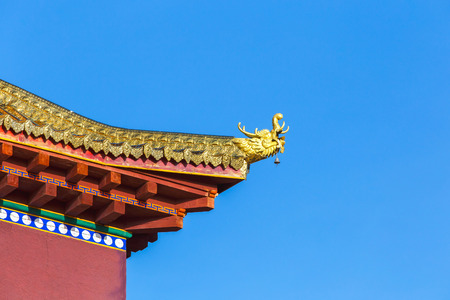 Beautiful architecture china's styleの写真素材