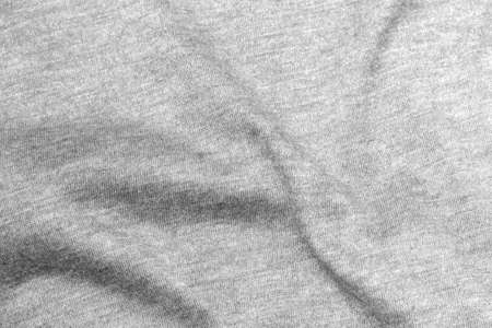 Gray color fabric cloth polyester texture and textile background.の写真素材