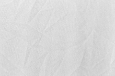 White color sports clothing fabric football shirt jersey texture and textile background.の写真素材
