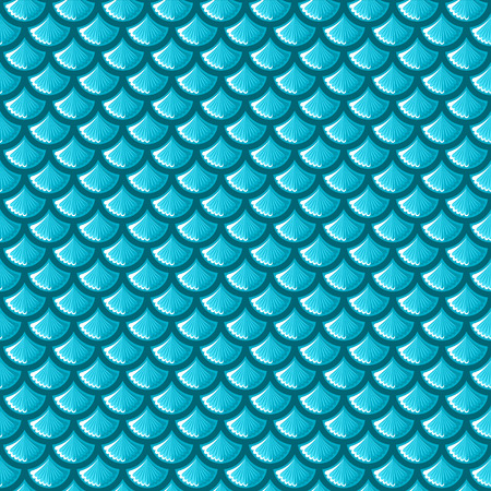 Seamless blue shiny river fish scales. Vector illustration eps 10のイラスト素材
