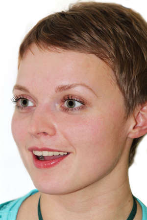 Portrait of the young girl