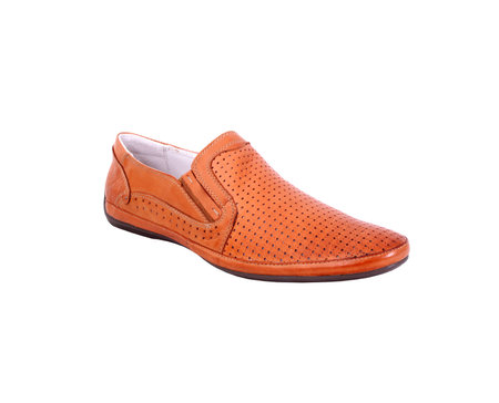 Shoes for a young man, for daily useの写真素材